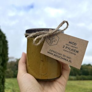 Miód z pyłkiem kwiatowym